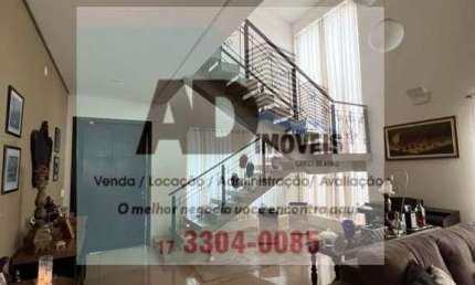 Sobrado em Condomínio para Venda em São José do Rio Preto, Parque Residencial Damha IV, 4 dormitórios, 1 suíte, 4 vagas