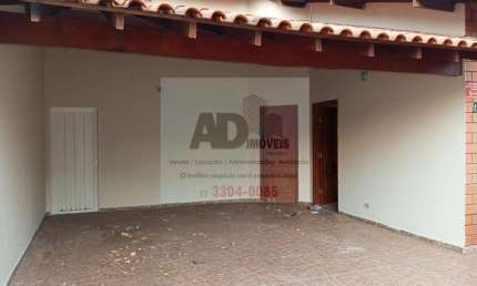 Casa para Locação em São José do Rio Preto, Jardim Residencial Vetorasso, 3 dormitórios, 1 suíte, 3 banheiros, 2 vagas