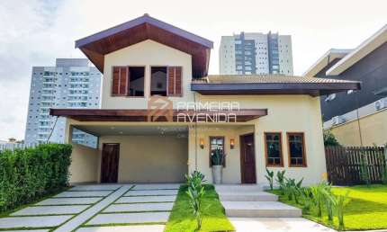 Sobrado 282m² -  3 suítes -  no Condominio Residencial Villa Branca 1