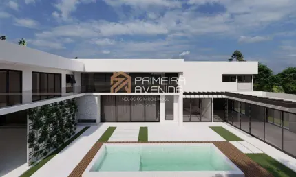 Sobrado em condomínio 800m²- 6 suítes - Chácara Serimbura