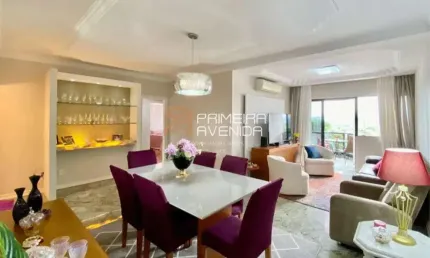 Apartamento 134m² - 3 dorms,1 suíte (ar cond.) - 2 vagas - jardim aquarius