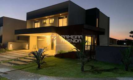 Sobrado novo 400m² com 5 suítes - Urbanova - Colinas do Paratehy Norte