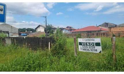 Terreno comercial à venda na Avenida Lisboa, Forquilhas, São José