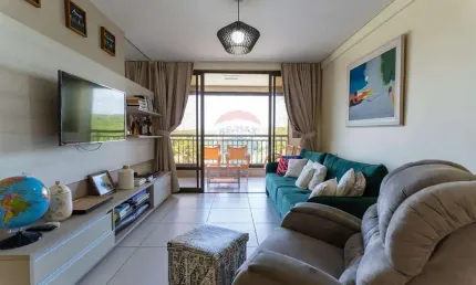 Mandara Kauai | Apto 113m² Mobiliado, 3 Quartos + Varanda Gourmet