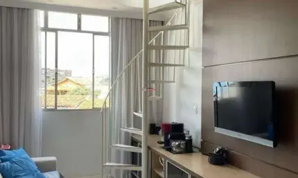 Cobertura com 2 quartos à venda na Rua Dona Celuta Monteiro, 1, Dona Clara, Belo Horizonte por R$ 380.000