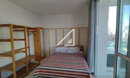 APARTAMENTO QUARTO E SALA VISTA MAR VARANDA GARAGEM PISCINA À VENDA NA BARRA!!