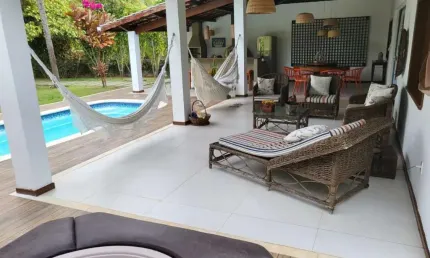 BELÍSSIMA CASA 5 SUÍTES CONDOMÍNIO FECHADO À VENDA EM ITACIMIRIM!