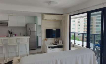 APARTAMENTO ALUGUEL QUARTO E SALA VARANDA PISCINA ACADEMIA GARAGEM LOCAÇÃO NA BARRA!!!