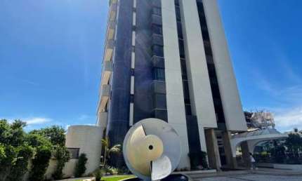 APARTAMENTO ALTO PADRÃO 4 SUÍTES VISTA MAR LAVABO PISCINA ACADEMIA ELEVADOR 5 GARAGENS!