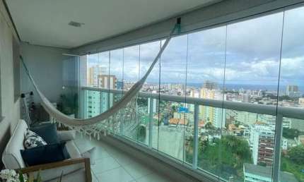 APARTAMENTO VISTA MAR NASCENTE 2 QUARTOS SALA VARANDA GARAGEM À VENDA NO RIO VERMELHO!