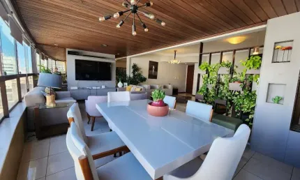 APARTAMENTO 4 SUÍTES VARANDAS ACADEMIA PISCINA 4 GARAGENS À VENDA CAMINHO DAS ÁRVORES!