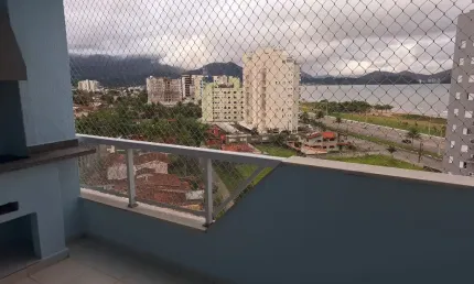 Excelente Apto 3dorm sendo um suíte, com sacada gourmet com vista p mar