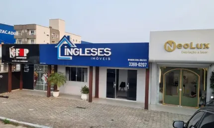 Vendo terreno comercial com duas frentes na principal de Ingleses