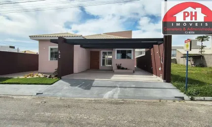 Casa Linear Nova em Condomínio de Luxo – Estilo Americano e Alto Padrão!