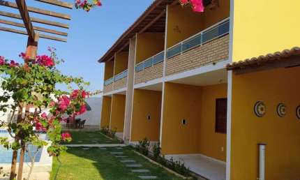 Casa com 8 suítes área total 1.030 m² MOBILIADA no caminho do Morro Branco - Beberibe - CE