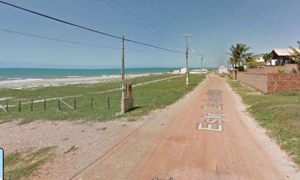 Terreno com 120metros de frente mar e aria 4800 m2 Uruaú - Beberibe - CE