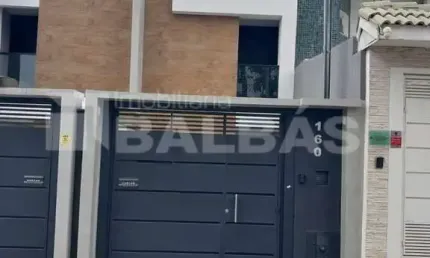 Sobrado novo - 3 dorms (1 suíte) - tatuapé ao lado do supermercado sonda