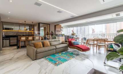 APARTAMENTO TERRAÇO GOURMET - 135 m² - 3 SUÍTES - 2 VAGAS - TATUAPÉ