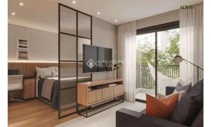 Apartamento com 1 quarto à venda na rua tomaz flores, 219, independência, porto alegre, 34 m2 por r$ 458.000