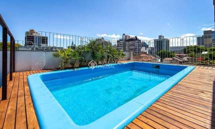 Cobertura com 3 quartos à venda na Rua Mucio Teixeira, 585, Menino Deus, Porto Alegre, 206 m2 por R$ 899.000