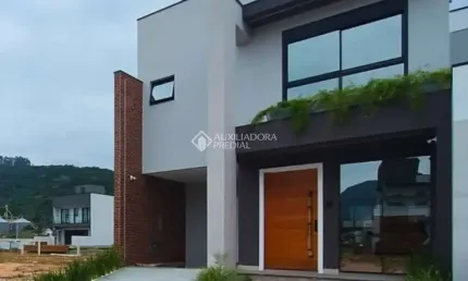 Casa em condomínio fechado com 3 quartos à venda na Avenida Deltaville, 301, Beira Rio, Biguaçu, 132 m2 por R$ 1.199.000