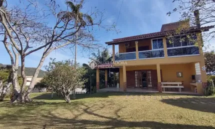 Casa com 4 quartos à venda na rua manoel martins, 2, pinheira, palhoça, 1094 m2 por r$ 2.800.000