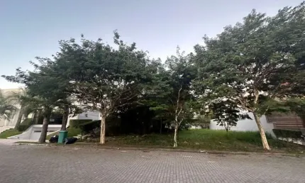 Terreno à venda na rua dos botos, 500, jurerê internacional, florianópolis, 600 m2 por r$ 3.800.000
