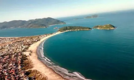 Terreno à venda na Rodovia Evádio Paulo Broering, 23, Balneário Ponta do Papagaio (Ens Brito), Palhoça, 360 m2 por R$ 449.900