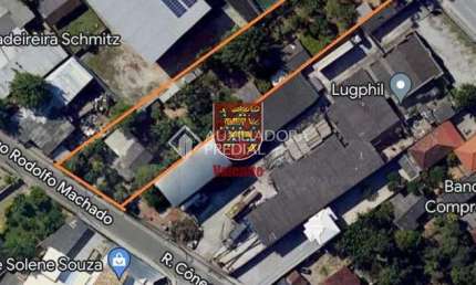 Terreno à venda na Rua Cônego Rodolfo Machado, 1587, Rio Caveiras, Biguaçu, 2698 m2 por R$ 3.500.000