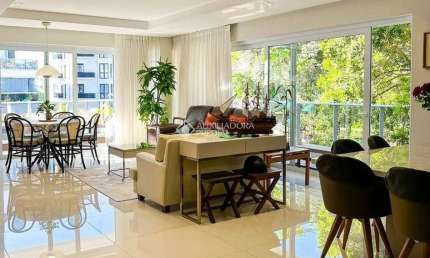 Apartamento com 3 quartos à venda na Rua das Piraúnas, 1540, Jurerê Internacional, Florianópolis, 184 m2 por R$ 3.750.000