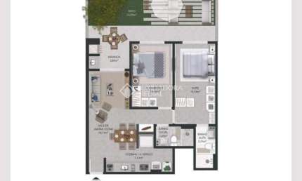 Apartamento com 2 quartos à venda na Rua Recanto do Sol, 573, Ingleses do Rio Vermelho, Florianópolis, 68 m2 por R$ 1.249.500