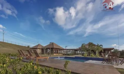 Terreno à venda, 560 m² por R$ 480.000,00 - Alphaville Litoral Norte 3 - Camaçari/BA