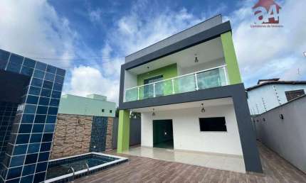 Casa com 3 dormitórios à venda, 150 m² por R$ 685.000,00 - Alto do Picuaia - Lauro de Freitas/BA