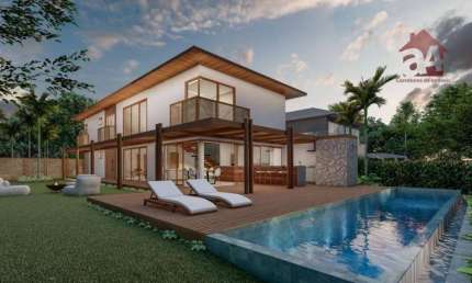 Casa com 5 dormitórios à venda, 387 m² por R$ 5.200.000,00 - Praia do Forte - Mata de São João/BA