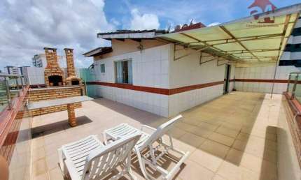 Cobertura com 4 dormitórios à venda, 240 m² por R$ 660.000,00 - Jardim Aeroporto - Lauro de Freitas/BA