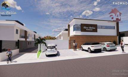 Apartamento com 2 dormitórios à venda, 66 m² por R$ 400.000,00 - Pitangueiras - Lauro de Freitas/BA