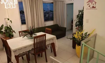 Apartamento Duplex com 3 dormitórios à venda, 120 m² por R$ 390.000,00 - Parque Jockey Clube - Lauro de Freitas/BA