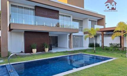 Casa com 4 dormitórios à venda, 350 m² por R$ 4.300.000,00 - Guarajuba - Camaçari/BA