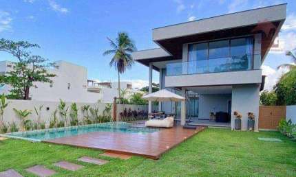 Casa com 7 dormitórios à venda por R$ 7.800.000 - Guarajuba - Camaçari/BA