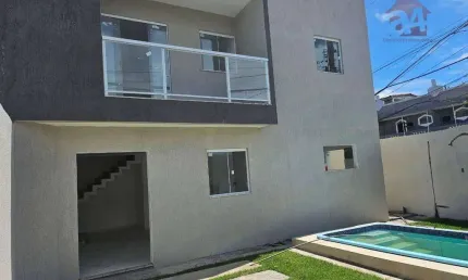 Casa com 3 dormitórios à venda, 112 m² por R$ 680.000 - Ipitanga - Lauro de Freitas/BA