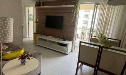 Apartamento com 2 dormitórios para alugar, 49 m² por R$ 2.300,00/mês - Abrantes - Lauro de Freitas/BA