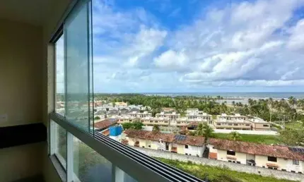 Apartamento com 2 dormitórios para alugar, 65 m² por r$ 3.500/mês - buraquinho - lauro de freitas/ba