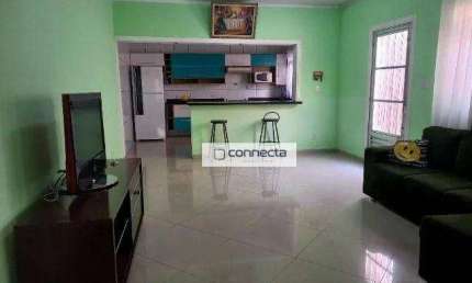 LOCAÇÃO CASA SEMI MOBILIADA COM 3 DORMITÓRIOS, 4 VAGAS, 212m² Por R$ 3.689/mês - Taboão - Guarulhos/SP