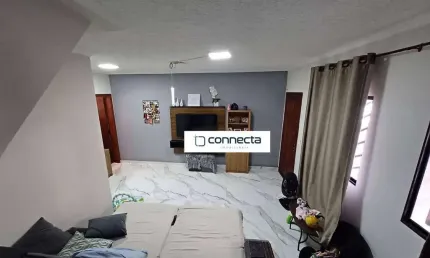 Sobrado com 3 dormitórios para alugar, 90 m² por R$ 3.247,00/mês - Jardim Flor da Montanha - Guarulhos/SP
