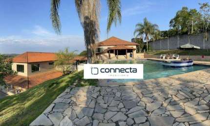 Casa com 5 dormitórios para alugar, 650 m² por R$ 12.000/mês - Ouro Fino - Santa Isabel/SP-Especal Festas, eventos, Buffet, etc