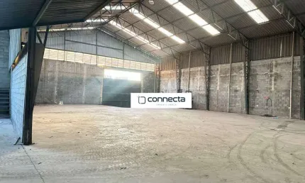Galpão para alugar, 914 m² por r$ 18.192,79/mês - vila nova bonsucesso - guarulhos/sp