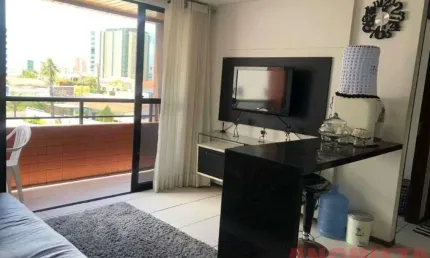 Apartamento com 1 quarto à venda no Cabo Branco, João Pessoa 