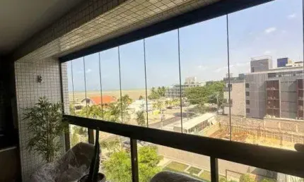 Apartamento para venda na beira mar do jardim oceania - 62 m², posição sul, 4º andar