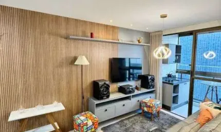 Oportunidade incrível para quem busca investir ou morar com qualidade de vida - flat funcional e aconchegante