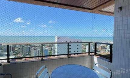 Alugo apartamento todo mobiliado 24° andar em Manaíra